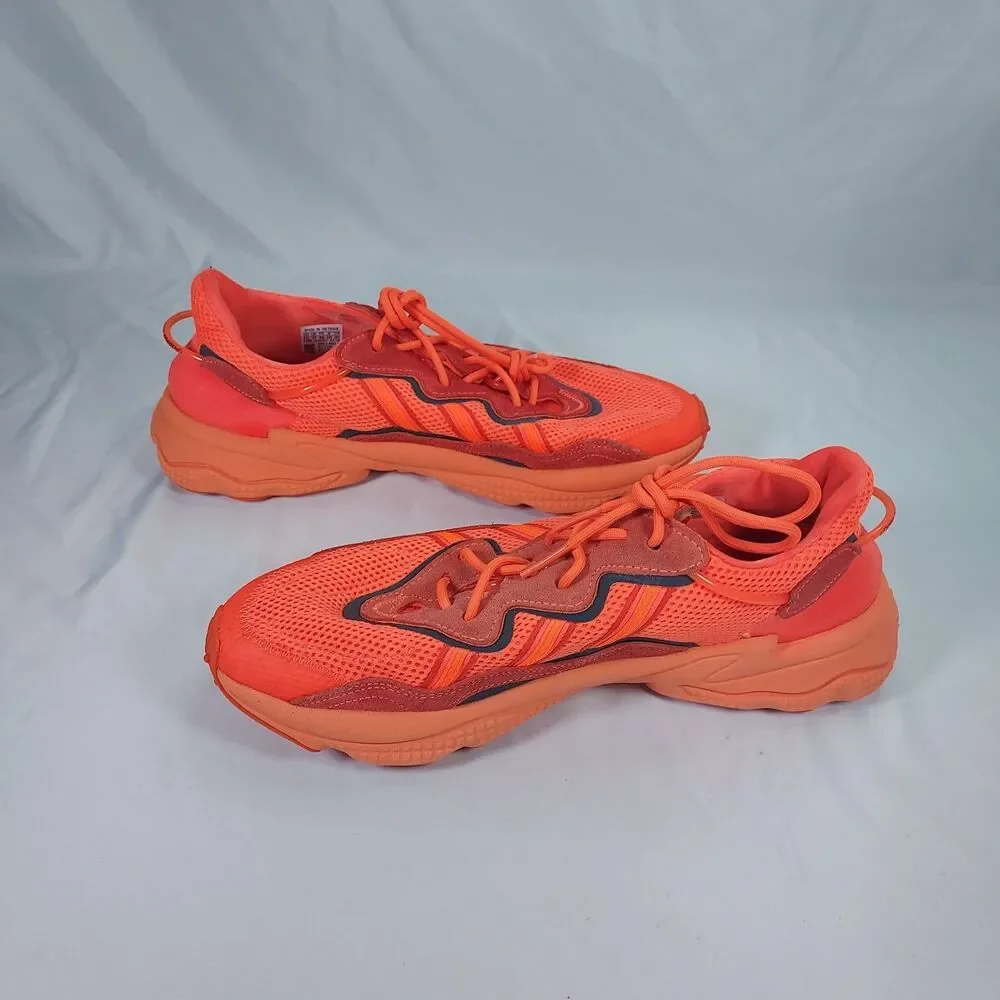 Adidas Ozweego Men’s 11.5 Orange Chunky Athletic Running Lifestyle Shoes